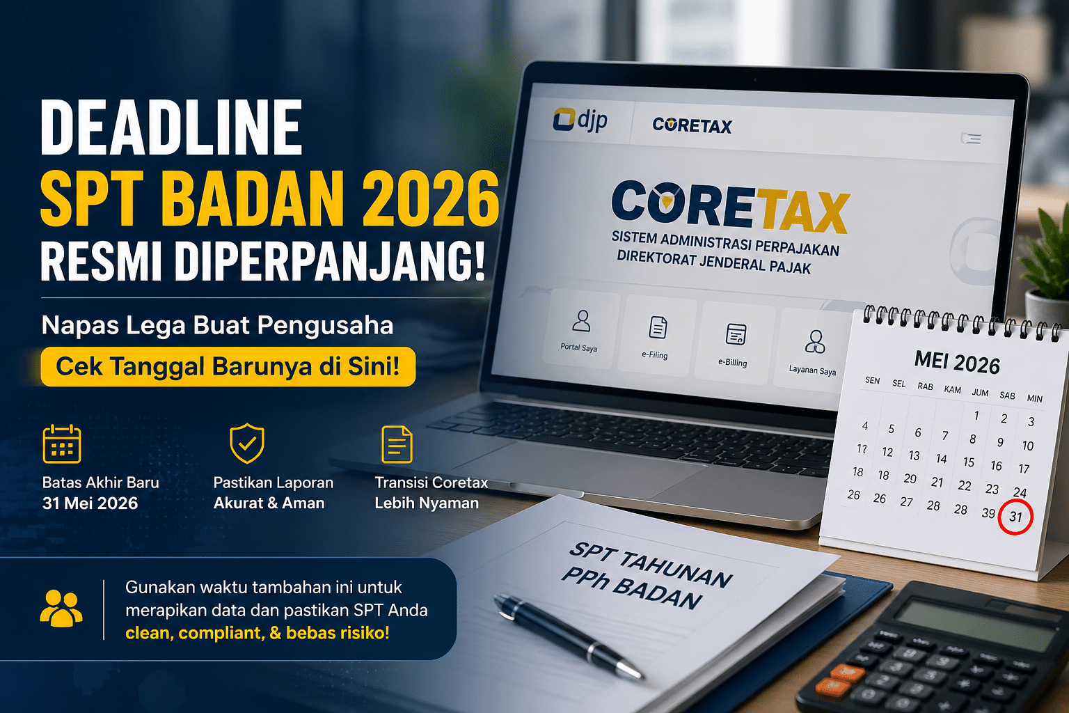 SPT PPh Badan Diperpanjang